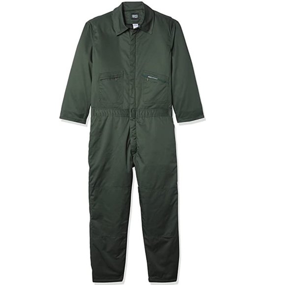 NWT Key Apparel Men Insulated Duck Coverall Green Size Small Short $140 II151 - Picture 1 of 2